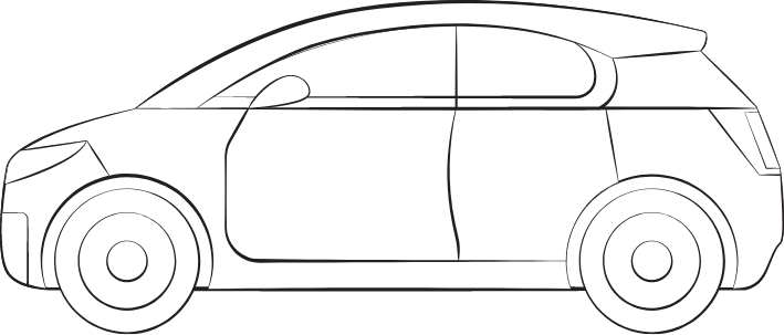 modern car image